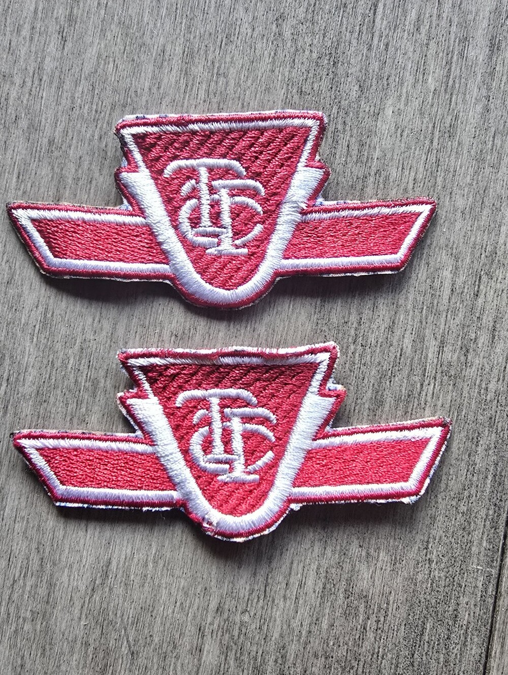 TTC Shirt PATCHES 2pcs
